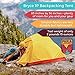 Paria Outdoor Products Bryce Ultralight Tent and Footprint - Perfect for Backpacking, Kayaking, Camping and Bikepacking