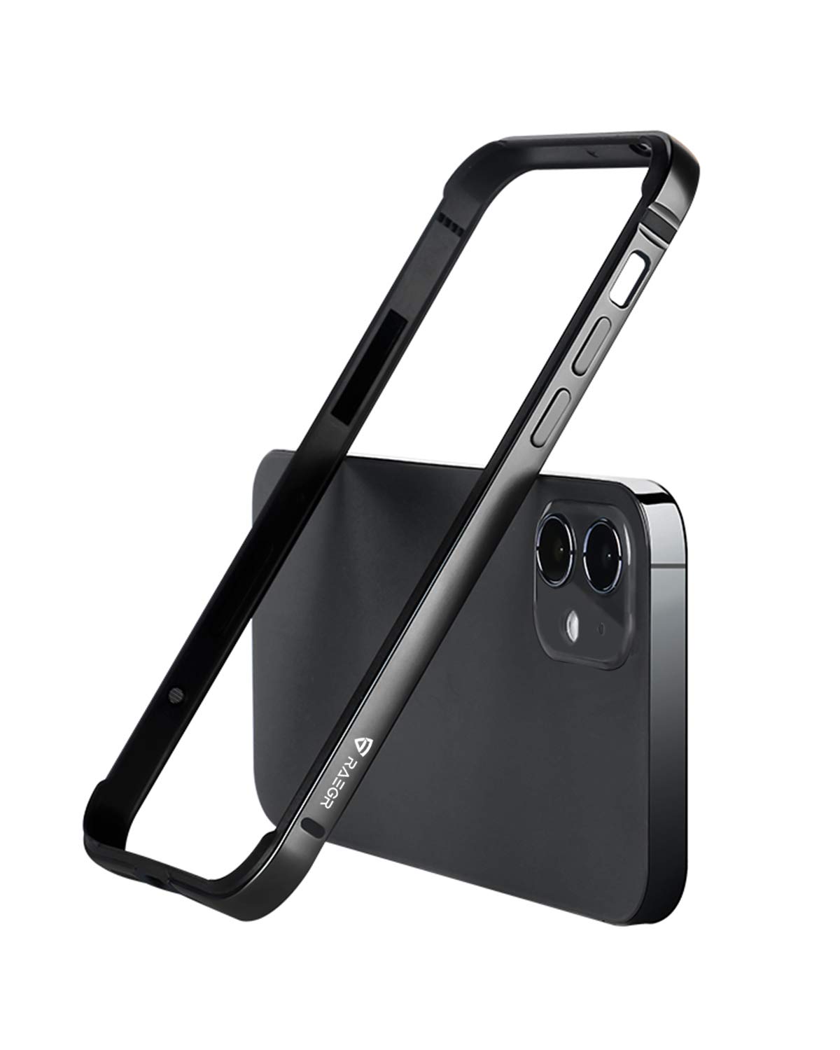 RAEGR iPhone 12 Mini Case, Supports MagSafe Wireless Charging, Edge