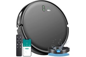 XIEBro Robot Vacuum and Mop Combo, 2 in 1 Mopping Robotic Vacuum with WiFi/App/Alexa, Robotic Vacuum Cleaner, Schedule Settings, Self-Charging,Ideal for Hard Floor, Pet Hair and Carpet