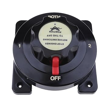 300a Dual Battery Isolator Kill Switch Boat Caravan 4x4 Rv