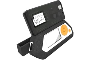 HCJYC 5 in 1 Protective Case Set for Flipper Zero & for Flipper Zero Wi-Fi Dev Board V1 ESP32-S2, Accessories for Flipper Zero & WiFi Dev Board - Black with Carrying Case (Black Set)