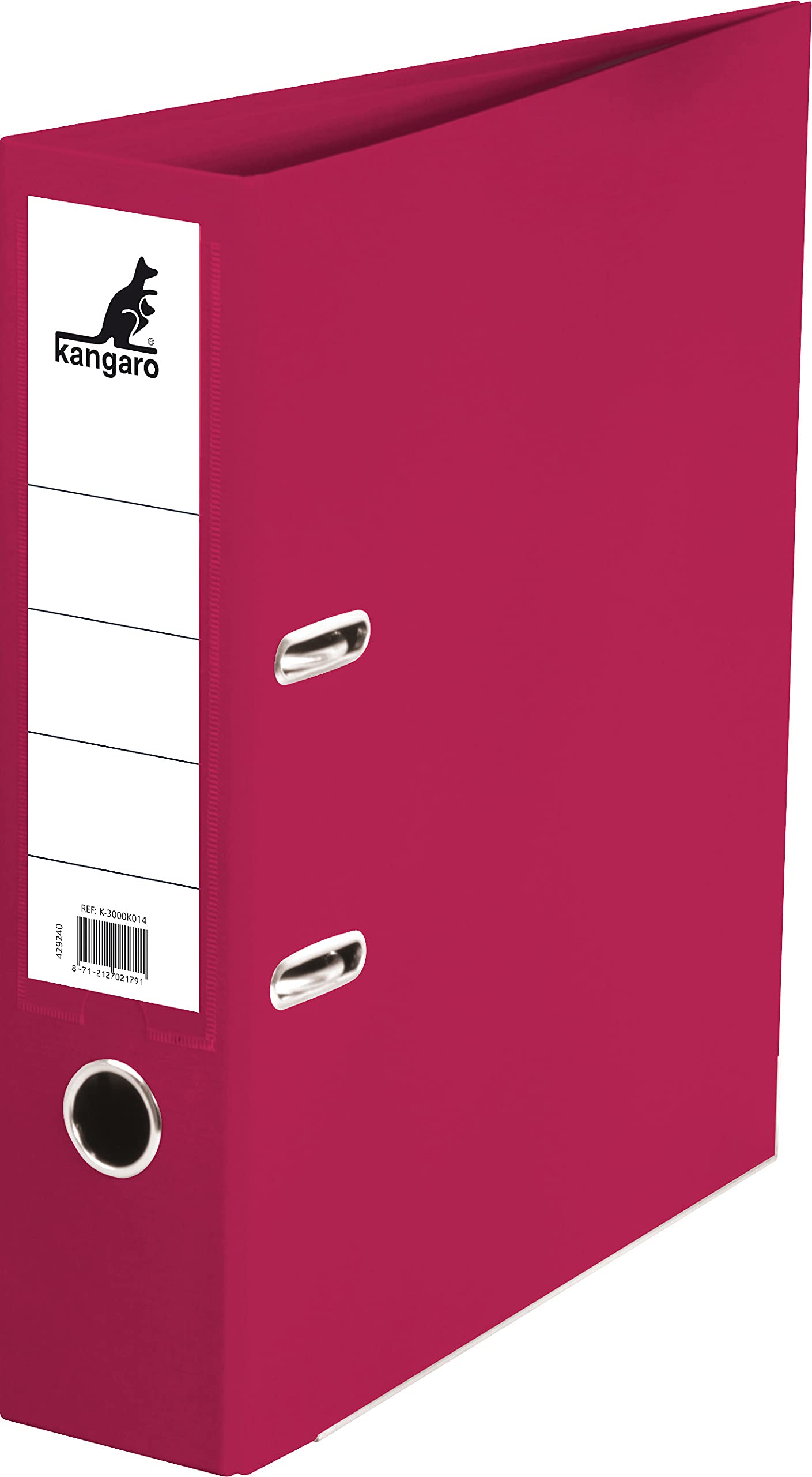 Kangaro Ring Binder A4 7.5 cm Bordeaux Polypropylene 75 mm