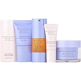 Meaningful Beauty 5-Piece Essentials Skincare System (Advanced Formula) with Melon Super Antioxidants, Includes Youth Activating Melon Serum, Day Creme & Eye Cream for Younger-Looking Skin