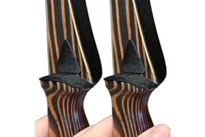Recurve Bow/Longbow Calf Hair Arrow Rest Shatterproof Archery (Right 2 Pack)