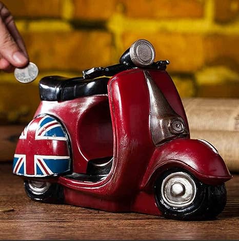 Amazon Co Jp 貯金箱 車型 ピギーバンク 募金箱コインバンク マネー