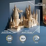 UGEARS Hogwarts Castle 3D Puzzle Harry Potter Wood Model Kit 340 pcs view 4
