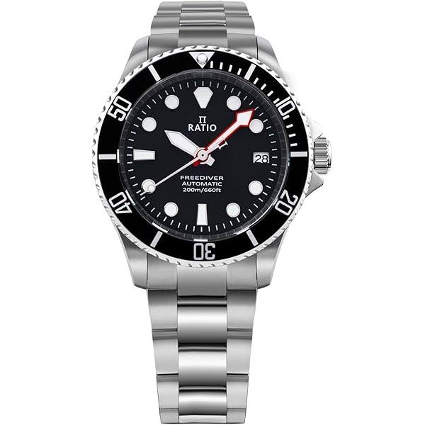 Amazon.com: Tresod Men's Ocean Master Automatic Triple Black