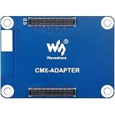 Waveshare CM4/CM5 Adapter Board, Comaptible with Raspberry Pi Compute Module Series, Interface Protection, Provides Physical Protection for Frequent Plugging and Unplugging of Socket