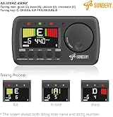 Sondery Digital Metronome Tuner 3 in 1 English Vocal Tap Tempo Chromatic view 4