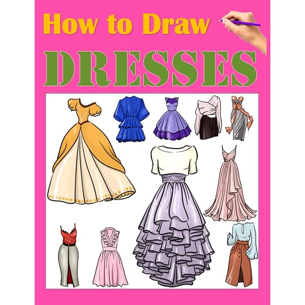How to Draw Vintage Dresses: 40 Fabulous Vintage Dress Designs with  Practice Pages: Ingrias, Beth: 9781978308114: Amazon.com: Books