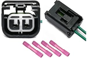 GROBARPART 2 Pcs Ignition Coil Pack Connector Wiring Harness Pigtail Plug Wire Fit for 2.0 2.3 Fit for Ford Escape Focus Transit Connect 2004 2005 2006 2007 2008 2009 2010 2011 Replaces# Fd505 Dg504