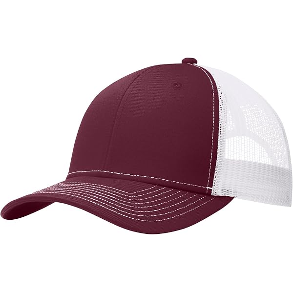 TOP HEADWEAR Enzyme Washed Camo Mesh Trucker Hat - Low Profile, Hook & Loop Back, One Size Fits Most - View #5