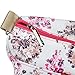larsuyar Cotton 6 Pieces Diaper Tote Bag Set, 7-inch By 16.54-inch By 26-inch (Flowers Pink)