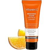 Neutriherbs Vitamin C Face Wash,Daily Facial Cleanser with Aloe & Hyaluronic Acid| Clean,Refresh,Brighten and Balance Complexion| For All Skin Type, 120ml 4 fl. oz