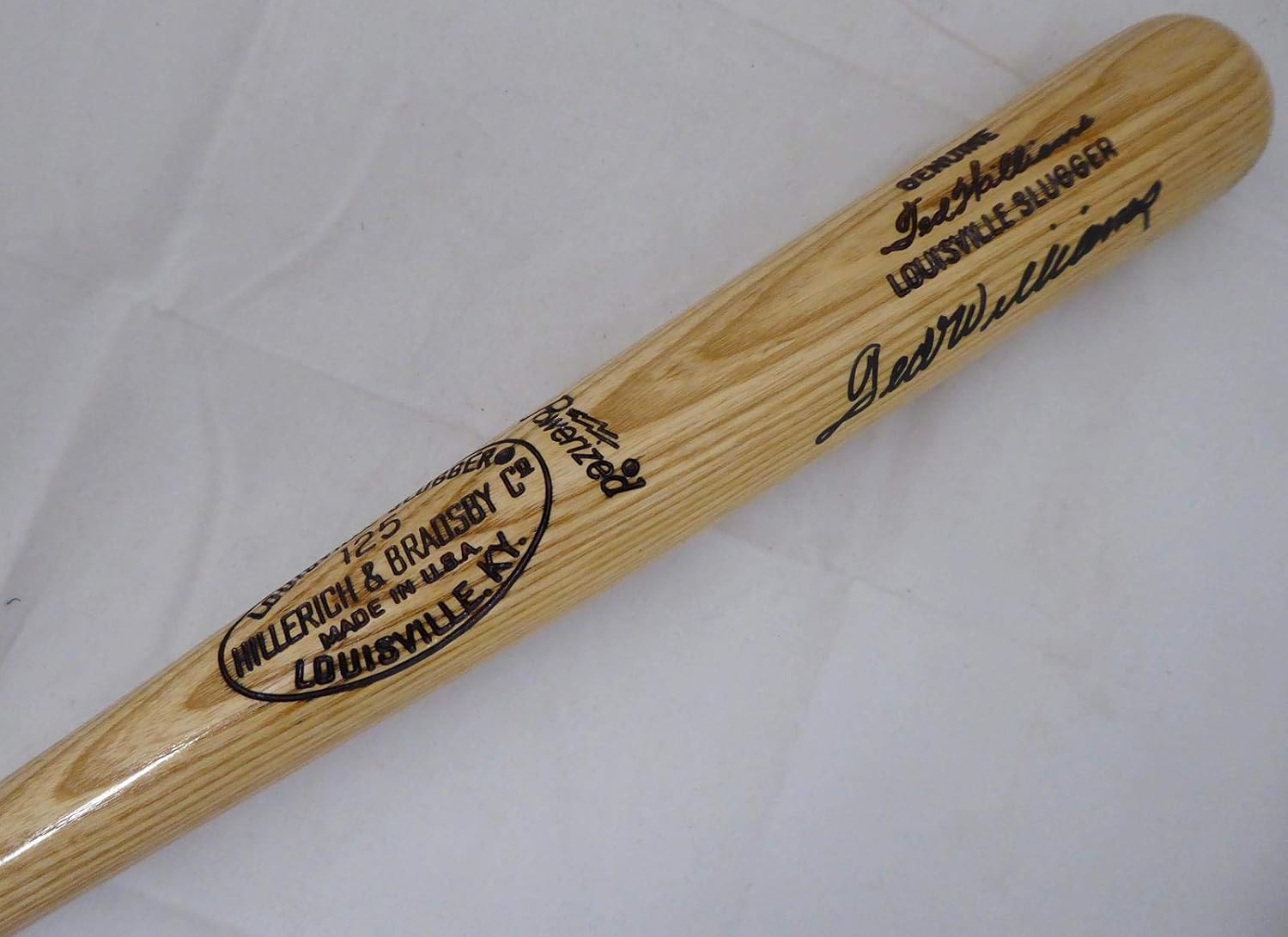 ted williams game used bat
