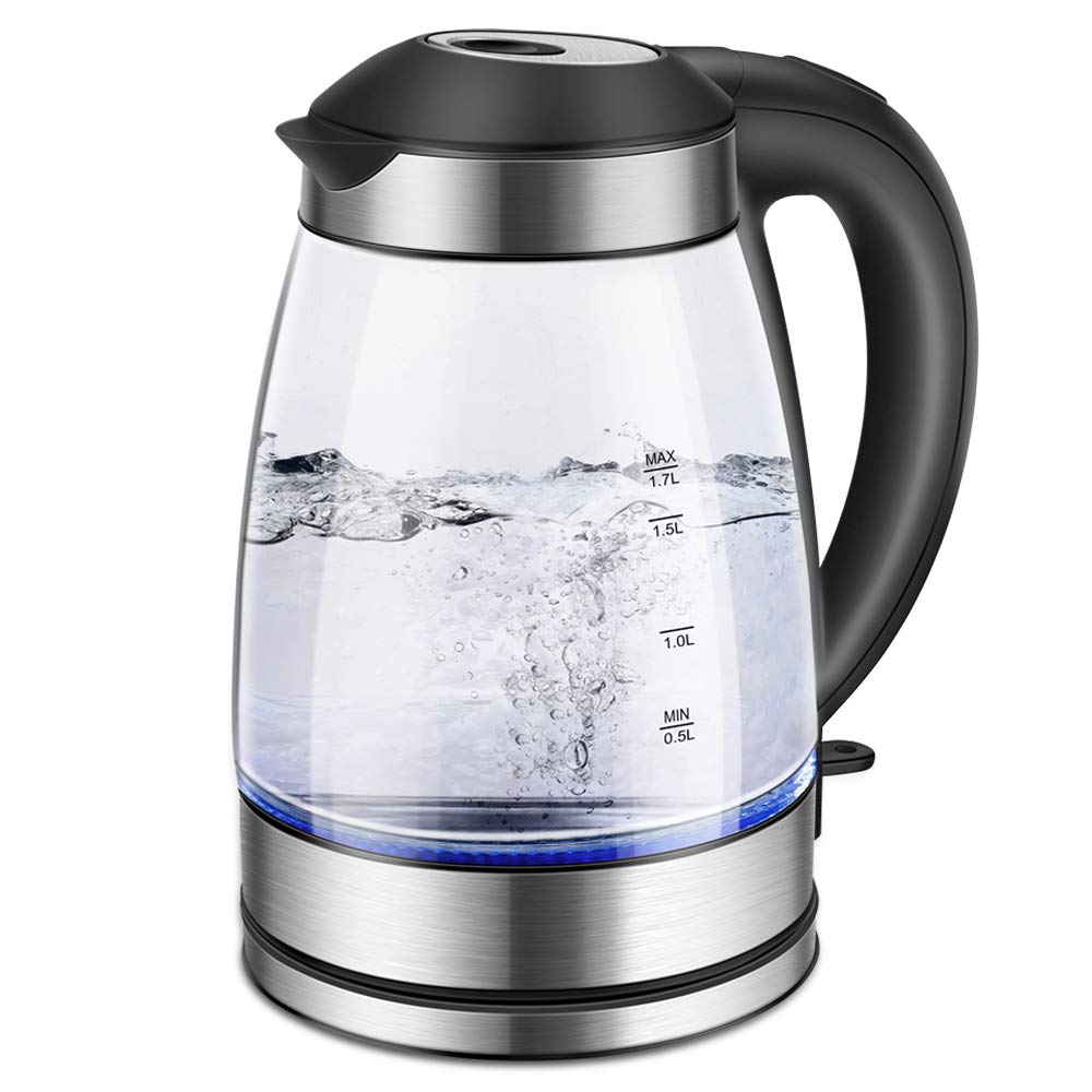 Best Clear Glass Electric Tea Kettle