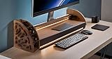 The Great Indian Bazaar Handcrafted Wooden Remote Control Holder 5 Slots view 4