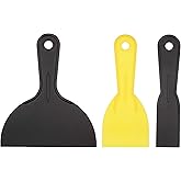 Amazon Basics Plastic Putty Knives 3-Pack: 1-1/2", 3", 6"