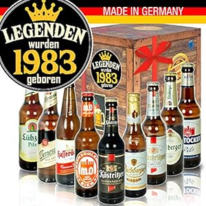 Legenden 1983 – DDR Bier Geschenk – Geschenkbox Herren