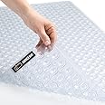 GORILLA GRIP Patented Bath Tub Shower Mat, Machine Washable Bathtub Floor Liner Mats, Suction Cups and Drain Holes to Keep Tu