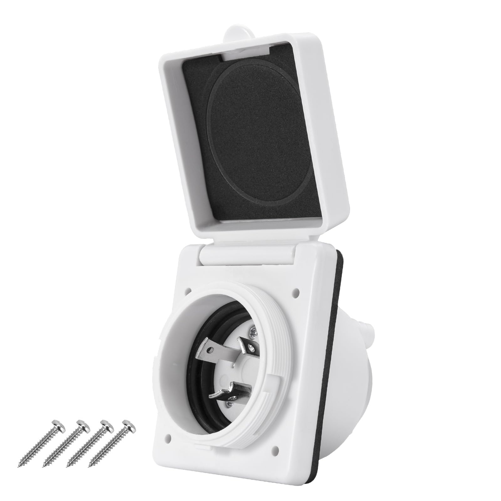 Ficstar 30 AMP Twist Lock RV Power Inlet