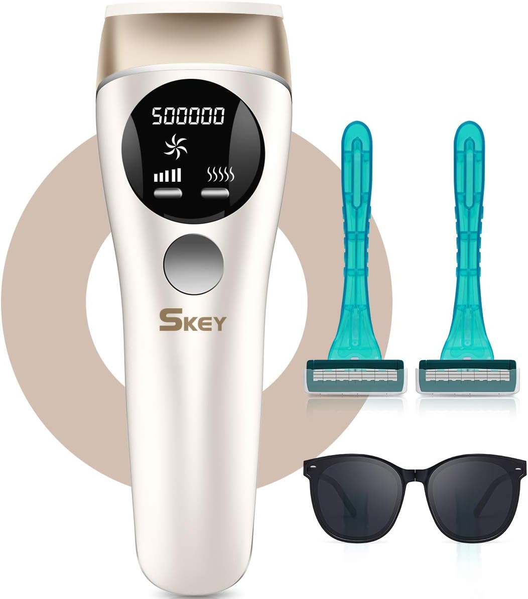 IPL Hair Removal System for Women and Men, Permanent Painless 500,000