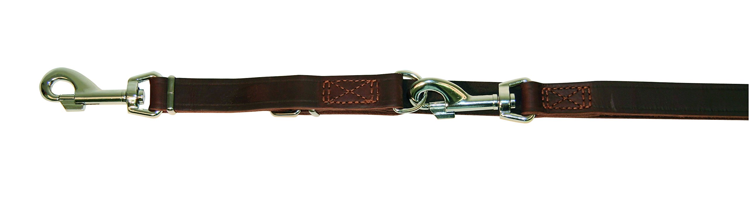 Kerbl Rondo Riveted Training Lead, 22 mm/ 240 cm, Brown