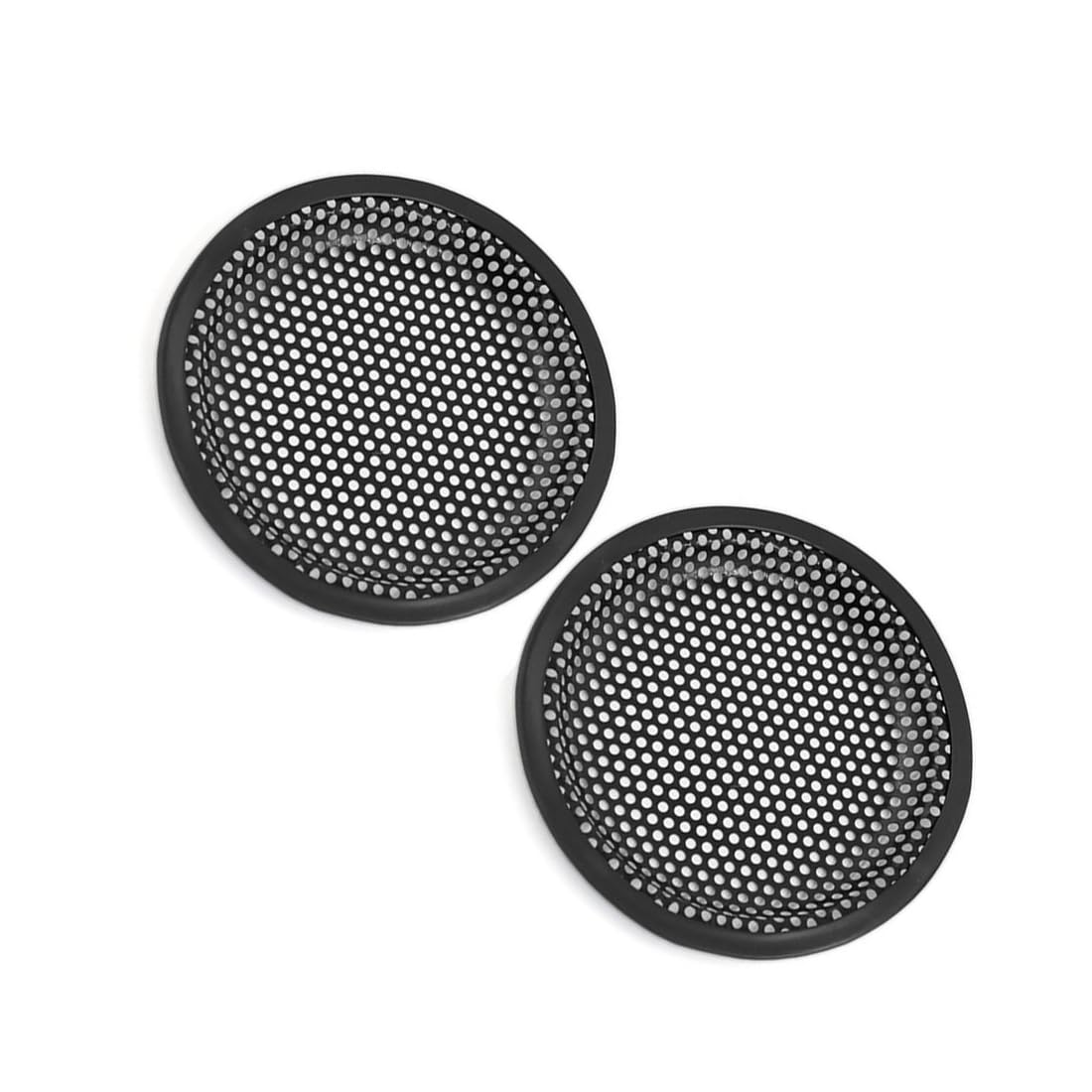 MACHSWON 2PCS Car Universal Metal 6 Inches Car Audio Speaker Sub Woofer Grill Cover Black