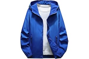 Ymosrh Mens Coats And Jackets Big Tall Casual Color Plus Size Hoodie Zipper Outdoor Sport Coat Fashion Coats For Men