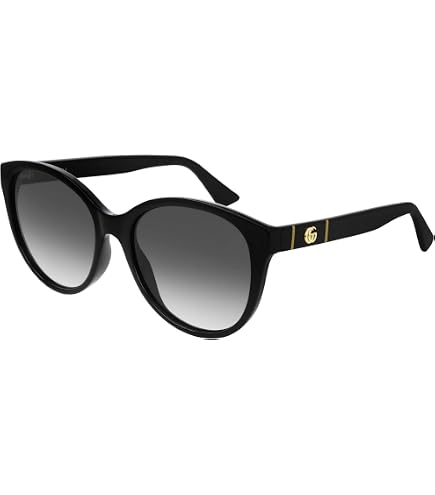 Women’s Gucci Stylish Black Sunglasses GG2891/S Gucci GG1691S M (54 - 19) with Grey lenses and Black frame  main image 4