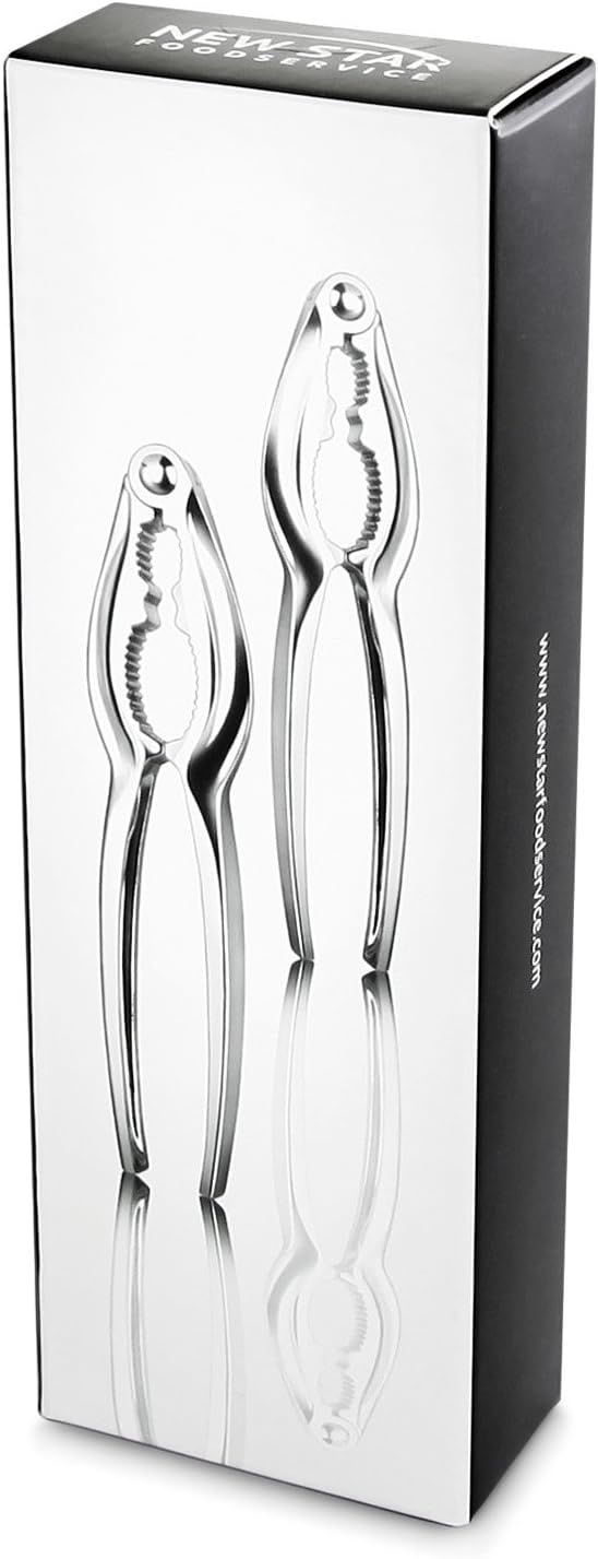 New Star Foodservice 27983 8-Piece Seafood Tool Kit, Includes Lobster Crackers and Forks Set: Nut Crackers: Kitchen & Dining
