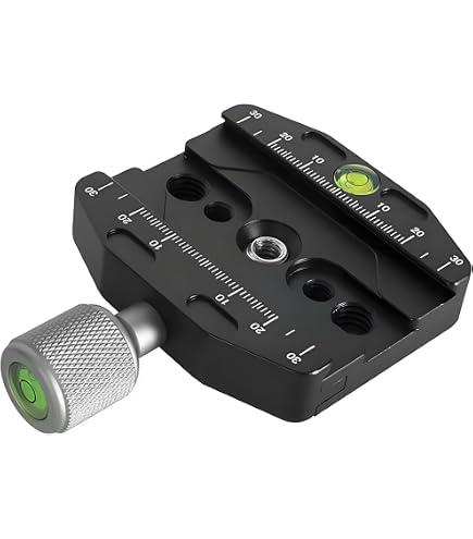Desmond DAC-42 42mm QR Clamp 3/8" W 1/4" Adapter & Level