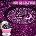 Girls Toys Age 2-10, Night Light Moon Star Rotating for Kids Baby Girls Toys for 3-10 Year Old Girls 2-10 Year Old Girl Gifts Birthday Best Christmas Xmas Halloween Gifts for Girls Pink DMUSNL03