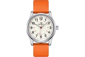 SUDESMO Nurse Watches Nursing Watch Analog Watch Easy to Read Waterproof Watch with Secondhand