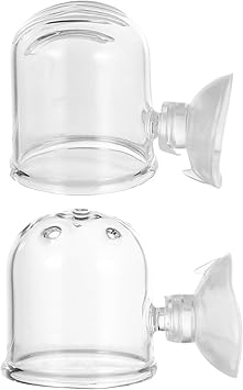 Amazon Ledmomo フィーダーカップ ガラス 餌入れ 餌やり器 給餌器 魚 赤虫 熱帯魚 水槽用 吸盤付き 水族館 Ledmomo 自動給餌器 通販