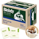 AGF Blendy Regular Coffee drip Pack Kilimanjaro Blend 100 Bags | Rich Flavor, Special Blend