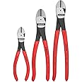 Knipex 002005S2 High Leverage Diagonal Cutter Pliers Tool Set - 3 Piece