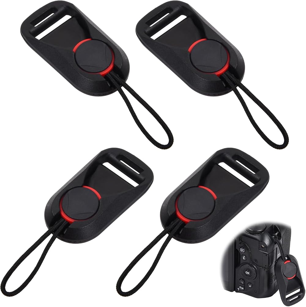 Chstarina 4 Pack Camera Strap Quick Release Buckles for Neck Shoulder Straps