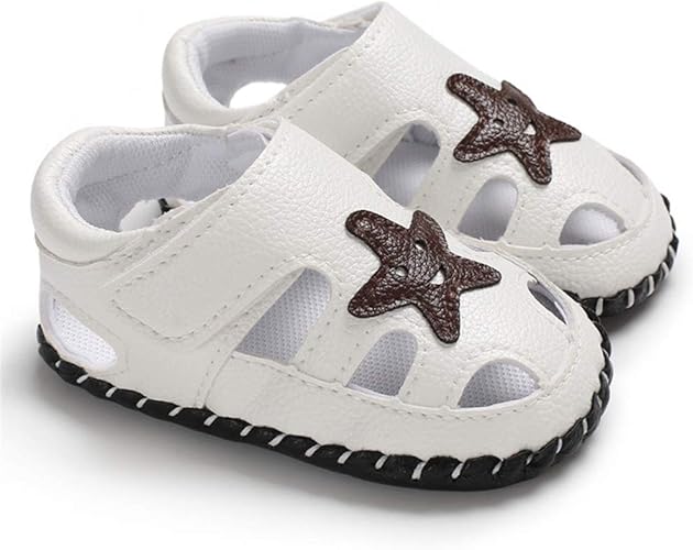 Chaussures Premiers Pas Bebe Fille Garcons Confortable Creux Antiderapantes Cuir Souple Ete Sandales Amazon Fr Chaussures Et Sacs