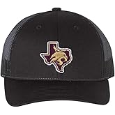 Premium Collegiate Black Trucker Hat