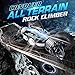 NQD RC Car Off-Road Vehicles Rock Crawler 2.4Ghz Remote Control Car Monster Truck 4WD Dual Motors Electric Racing Car, Kids Toys RTR Rechargeable Buggy Hobby Car Transform Car-Blue