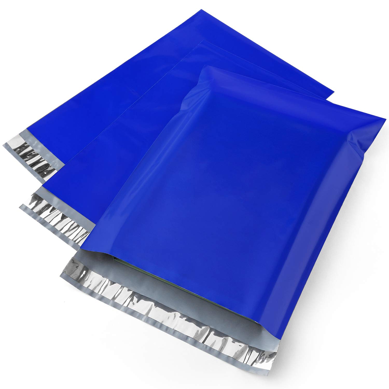 Metronic Poly Mailers 12x15.5 Envelope Mailers 100pack Shipping Bags with Self Adhesive Waterproof and Tear-Proof Postal Bags in Classic Blue