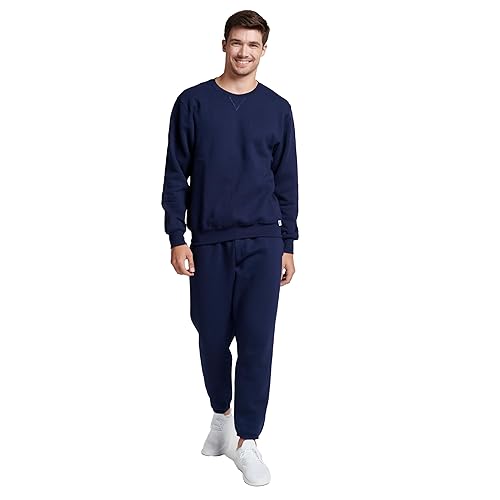 Russell Athletic mens Dri-power Fleece Sweatshirts, Moisture