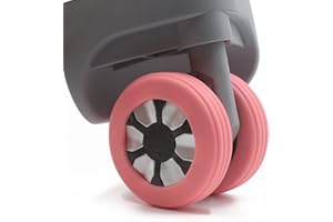 uinhuine 9Pack Luggage Suitcase Wheels Cover Carry on Luggage Wheels Cover for most 8-spinner Wheels Luggage Sets