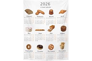Wall Hanging Tapestries 2026 Calendar Wall Hanging Cloth Background Photo Props Calendar Tapestry Home Decor