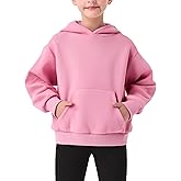 Hvididan Girls Hoodies Fleece Long Sleeve Oversized 5-14Y