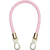 uxcell Leather Purse Strap, PU Braided Purse Replacement Handle for Women's Handbag Underarm Bag Tote
