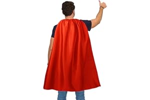 MAKLULU Adult Superhero Capes and Masks - Halloween Vampire Cape Superhero Party Capes Superhero Costume