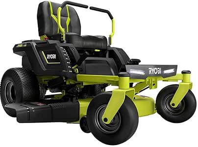 Amazon.com : RYOBI RY48ZTR75 42 in. 75 Ah Battery Electric Riding Zero