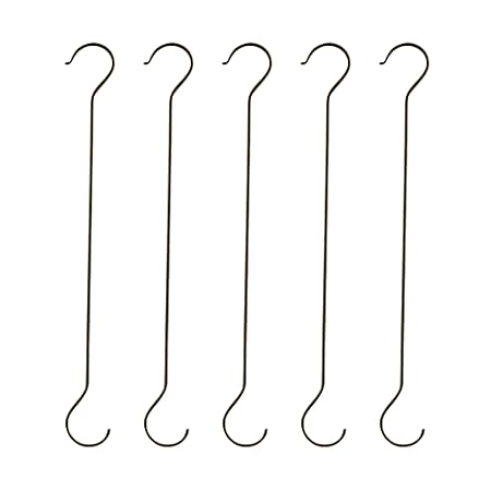 AVANI METROBUZZ Metal Outdoor - Indoor Hanging Pot Extension Hook for Plant and Flower Pot - Set of 5